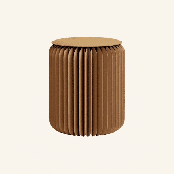 Foldable Accordion Paper Stool