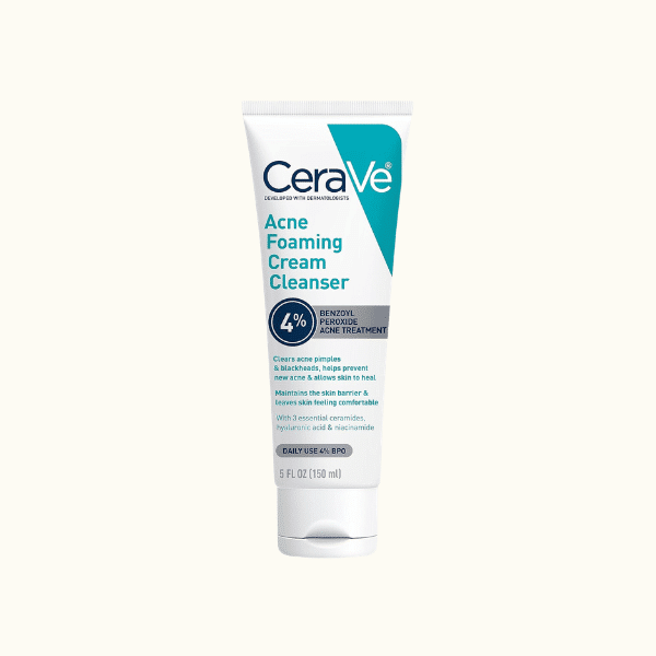 CeraVe Acne Foaming Cream Cleanser