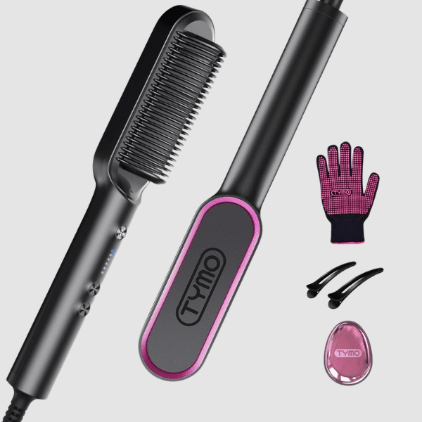 TYMO Heated Straightening Brush Comb